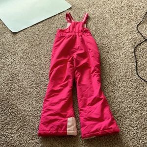 Pink kids snowsuit size 10-12